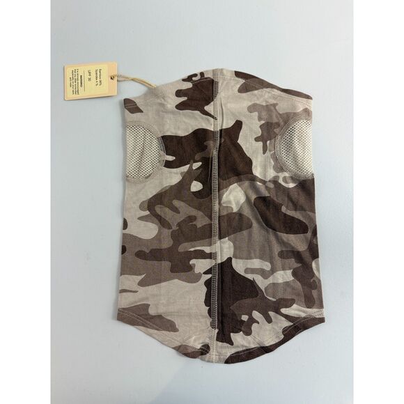 Gotcha Covered Head & Neck Gaiter Tan Camoflauge Hunting Fishing Size S/M - Picture 2 of 9